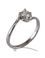 Ring Gemoro Woman in White Gold Diamante 0.09 Ct SS698BIA09 - SS698BIA09
